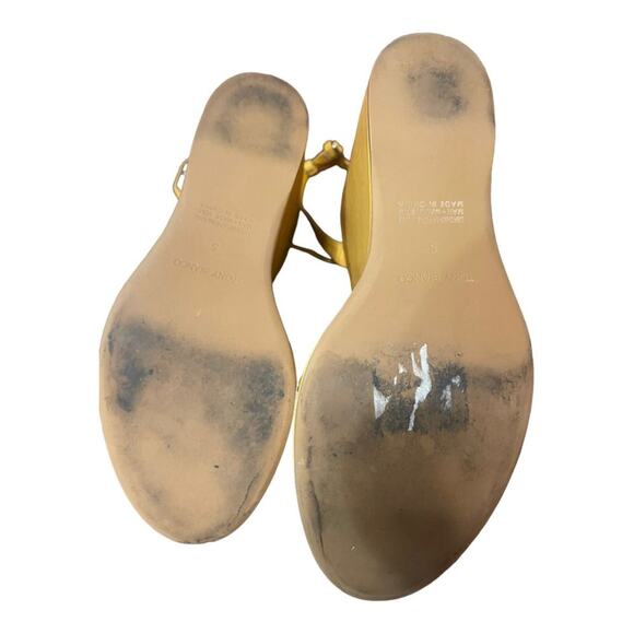 Tony Bianco Vesna Sandals Leather Wedge Ankle Strap Statement Evening Sz 5 - Picture 13 of 14